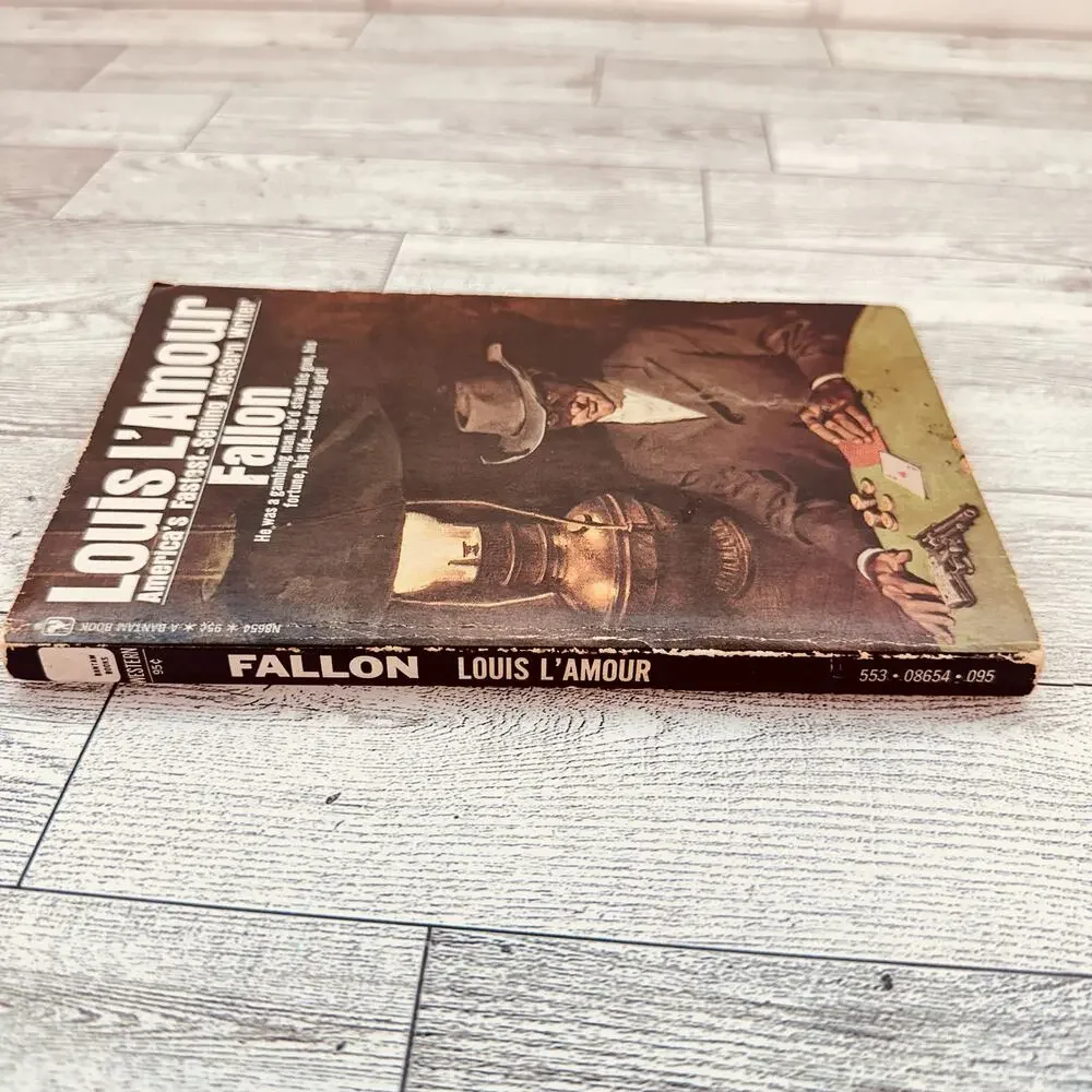 Louis L'Amour FALLON - 1971 Vtg Paperback Western‎ Novel PB